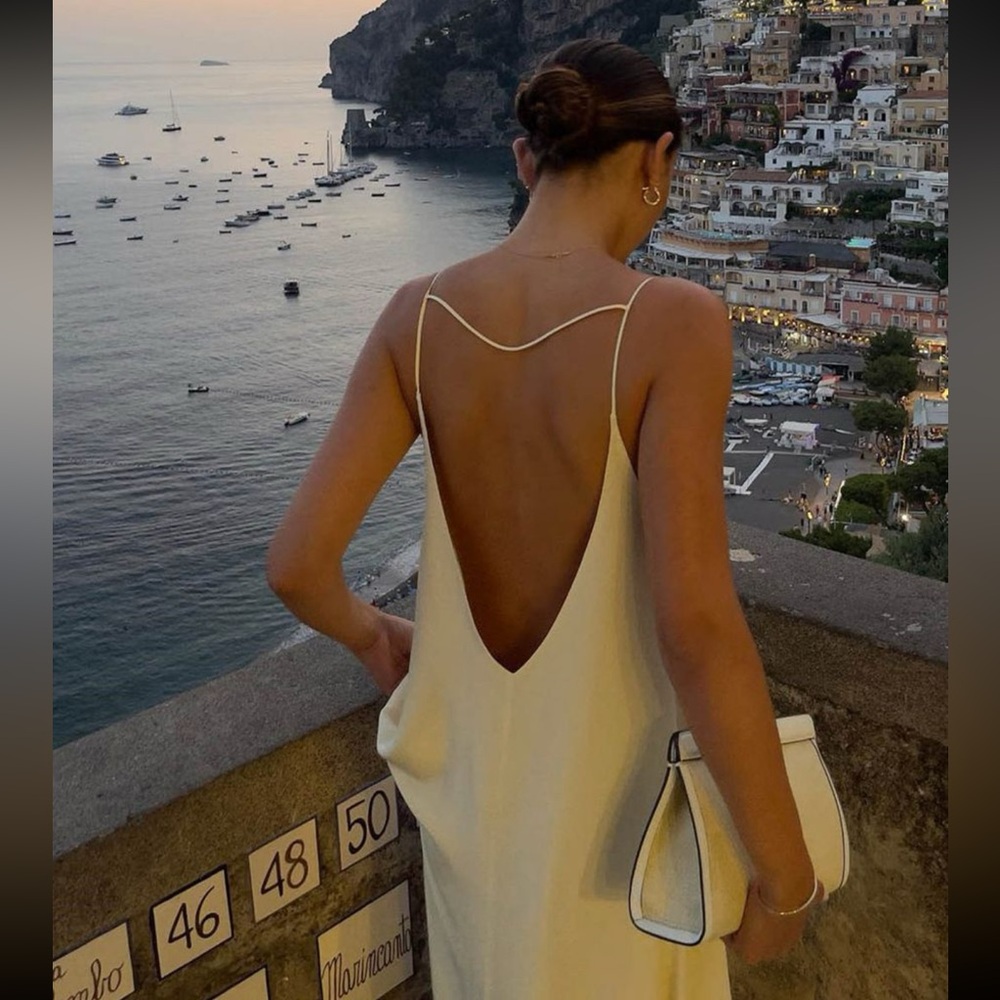 Chic Cream Maxi Dress